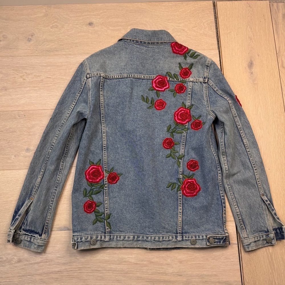 Grlfrnd Daria Oversized Denim Jacket - Picture 5 of 9